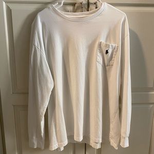 Men’s long sleeve polo tee